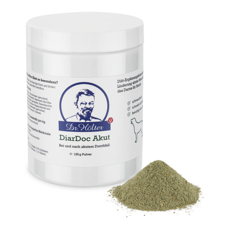 Dr. Hölter DiarDoc Akut dogs for acute diarrhea and indigestion (125g powder) 125g powder - BeesActive Australia