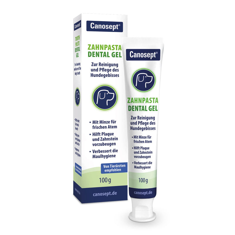 Canosept dog toothpaste dental gel 100g - toothpaste for dogs - dog toothpaste - dog toothpaste - dog dental care - for bad breath dog - dog toothpaste - dog toothpaste against tartar - BeesActive Australia
