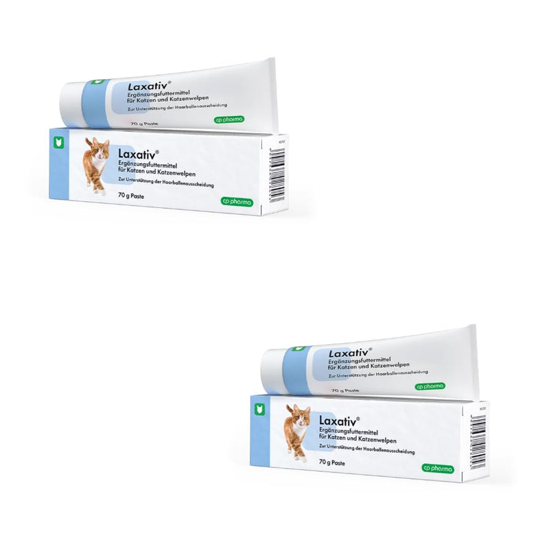 cp-pharma laxative for cats for hairball formation - double pack - 2 x 70g - BeesActive Australia