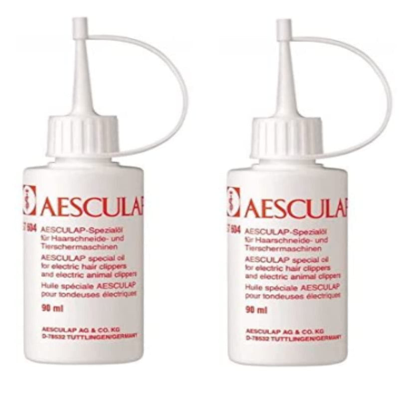 Aesculap Favorita-II – oil for clippers and shaving heads - double pack - 2 x 90ml - BeesActive Australia