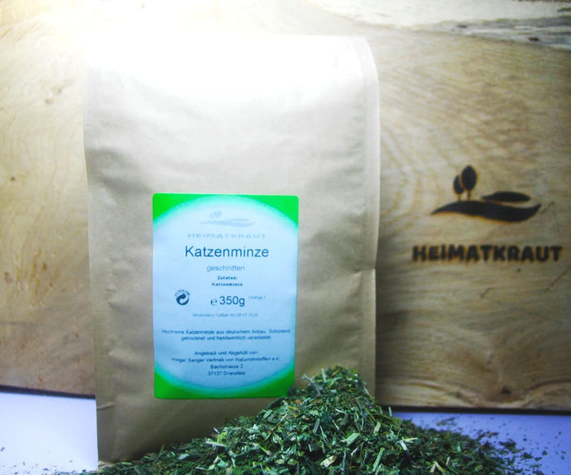 Local herb catnip from German cultivation, gently dried and cut - BeesActive Australia