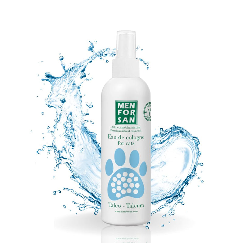 MENFORSAN Eau de Cologne Talcum for Cats 125 ml, provides a very pleasant smell, deodorizing effect - BeesActive Australia