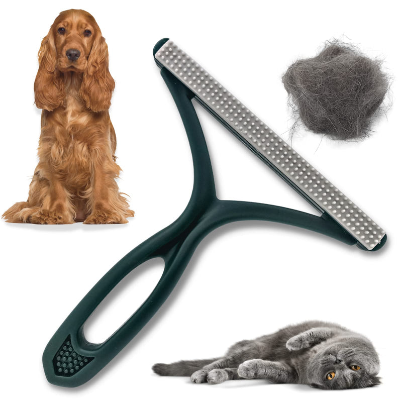 PawsOnly Pet Hair Remover | Cat hair remover | Remove dog hair | Lint Remover for Sofa Car Carpet Scratching Post Clothes | Portable | Lint Brush Animal Hair Pet Hair Remover (Green) Green - BeesActive Australia