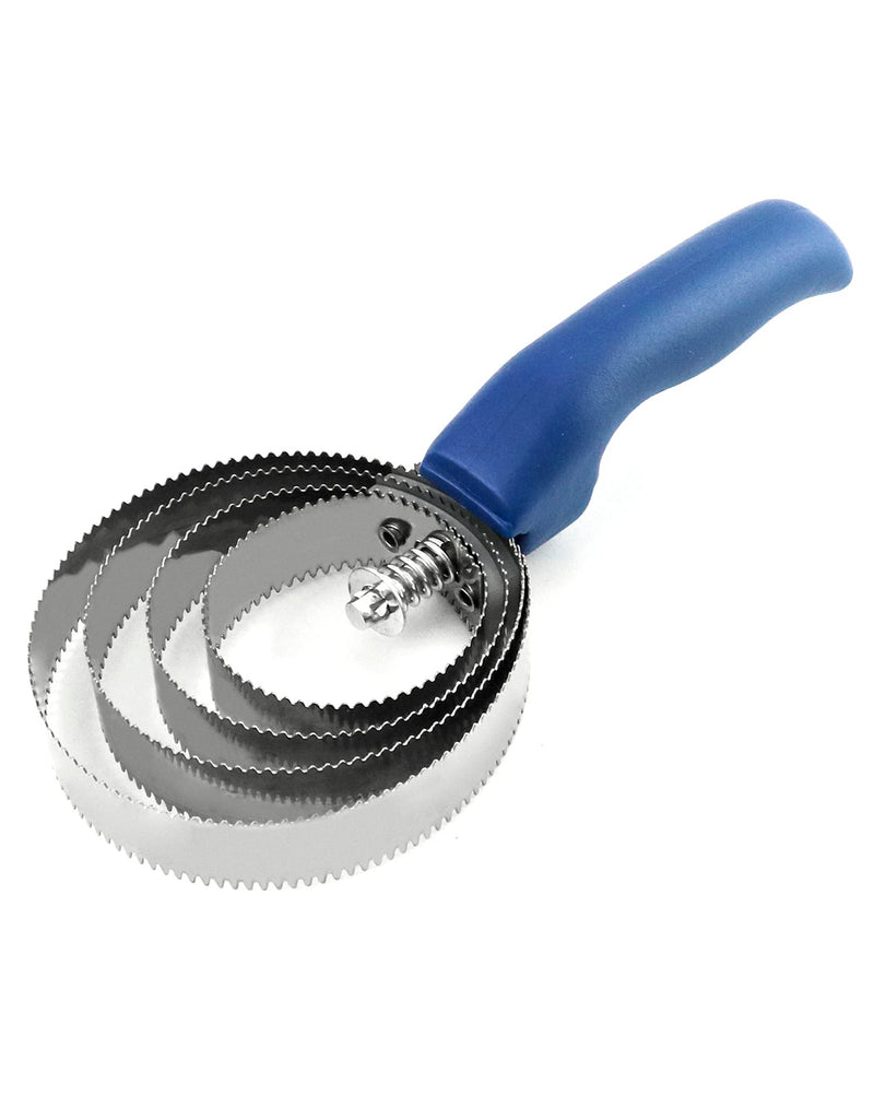 QWORK® double-sided curry comb, horse brush, 4 rings, with soft touch handle - BeesActive Australia