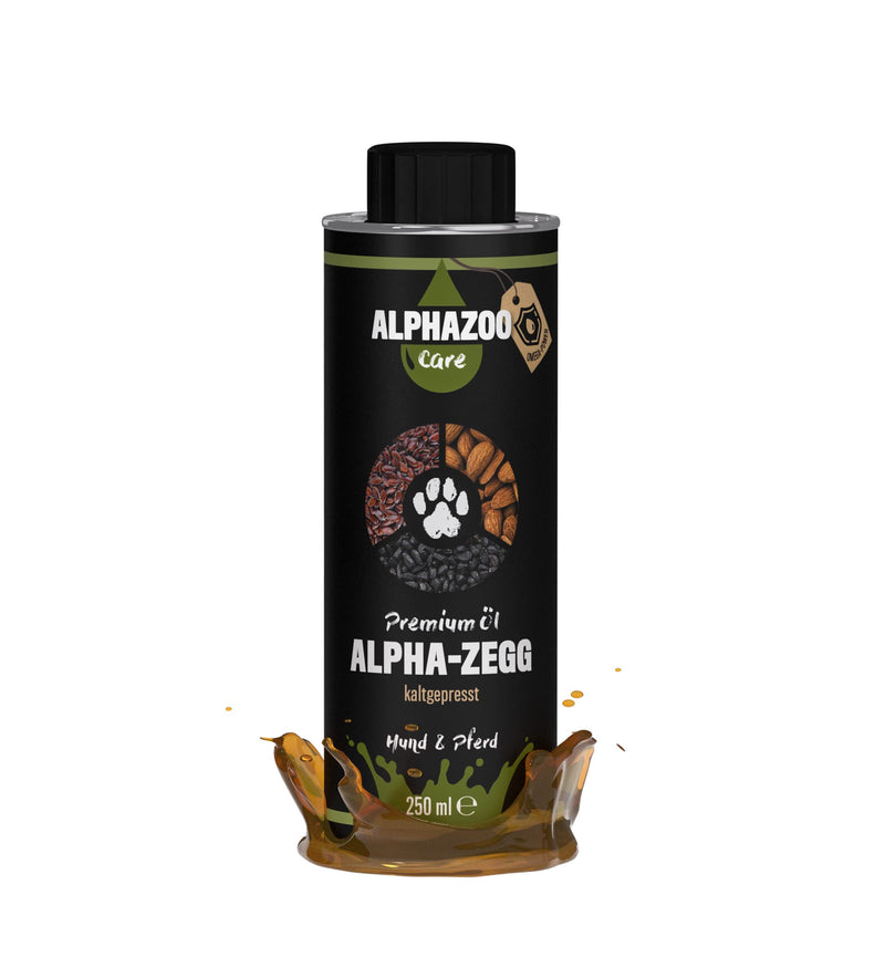 alphazoo Alpha-Zegg I Natural Premium Anti Tick Food Oil 250 ml I Tick Repellent for Dogs & Guinea Pigs etc. I Tick repellent oil to strengthen the immune system - BeesActive Australia