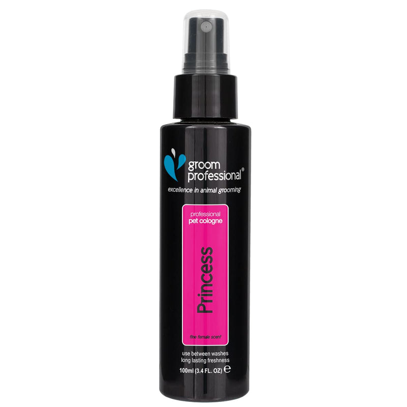 Groom Professional Princess Dog Perfume - Dog Perfume Spray - Fresh Fragrance Spray for Dogs Against Odor - Dog Perfume for Bitches - Contains Chamomile Extracts to Soothe Skin, 100ml 100ml (Pack of 1) - BeesActive Australia