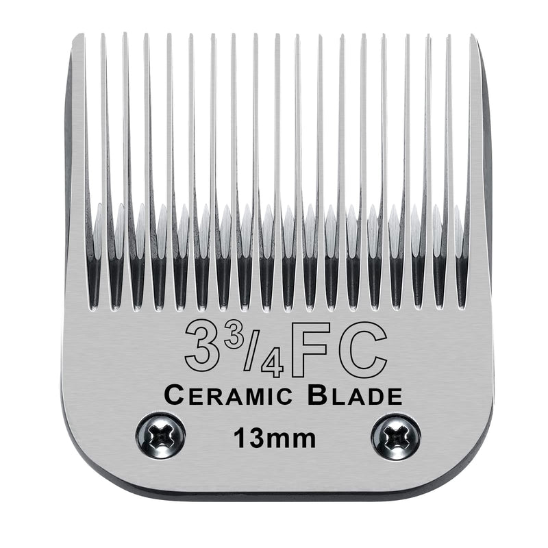BESTBOMG replacement blades for hair clippers for grooming dogs compatible with Oster animal hair clippers compatible with Wahl and Andis dog clippers (3FC) B1 3FC 13mm - BeesActive Australia