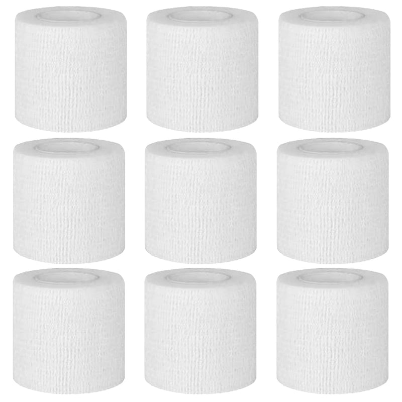 Self-adhesive bandage, 9 rolls x 5cm x 4.5m plaster roll bandage material, elastic bandage fixing bandage adhesive bandage self-adhesive - BeesActive Australia