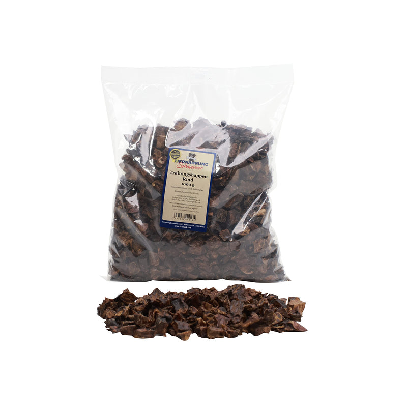Pet Food Schwenner - Dried Training Bites for Dogs I 1000g Beef Lung I Treat Bag for Training Dogs Training Bites Beef 1 kg (Pack of 1) - BeesActive Australia