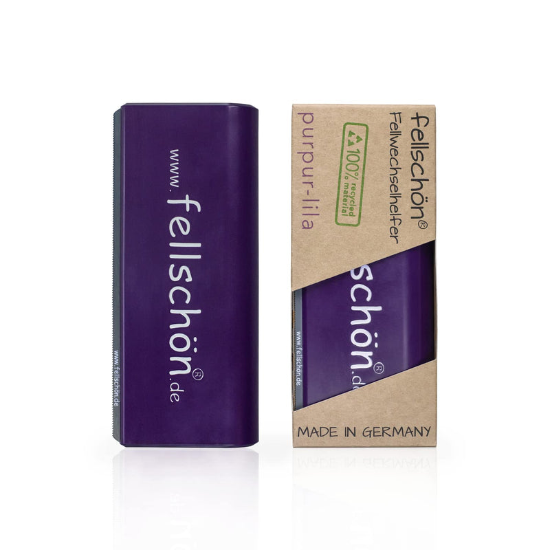 fellschön® fur change aid purple-purple 100% recycled material - BeesActive Australia
