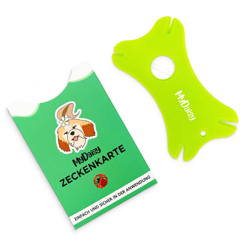 MYDAISY Tick Map with Magnifying Glass - Perfect for Removing Ticks - Ideal for Outdoor Activities Green - BeesActive Australia