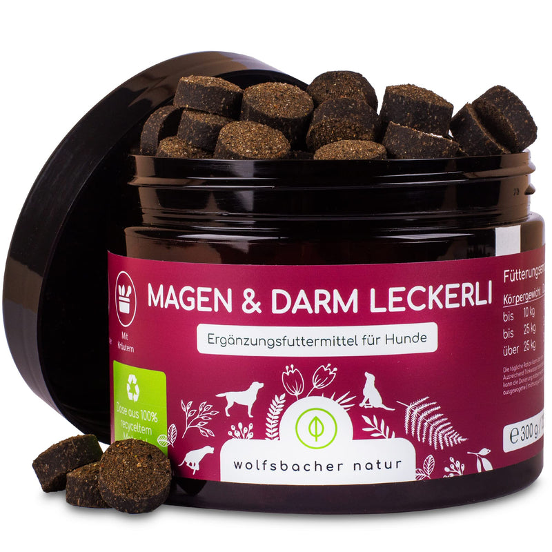 Digestive snack for dogs - 125 probiotics treat for stomach problems, heartburn, diarrhea | 100% natural, supports intestinal flora & normal feces | 125 gentle treats snack: gastrointestinal - BeesActive Australia