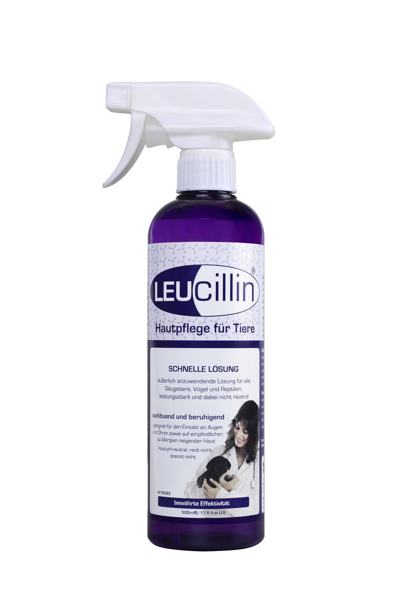 Leucillin Natural Antiseptic Spray | Antibacterial, antifungal & antiviral | for dogs, cats and all animals | for itchy skin, minor wound care and all skin care | 500ml - BeesActive Australia