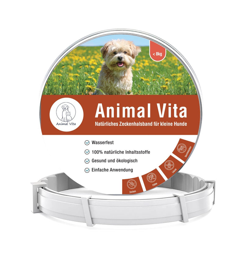 Animal Vita® tick collar for small dogs - 100% natural ingredients - reliable tick protection for up to 8 months - BeesActive Australia