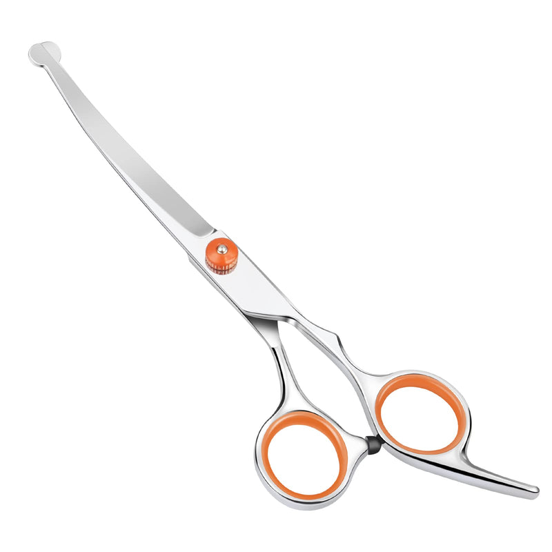 Dog scissors with round safety tip, 7.3'' dog grooming scissors made of stainless steel for dogs, cats - BeesActive Australia