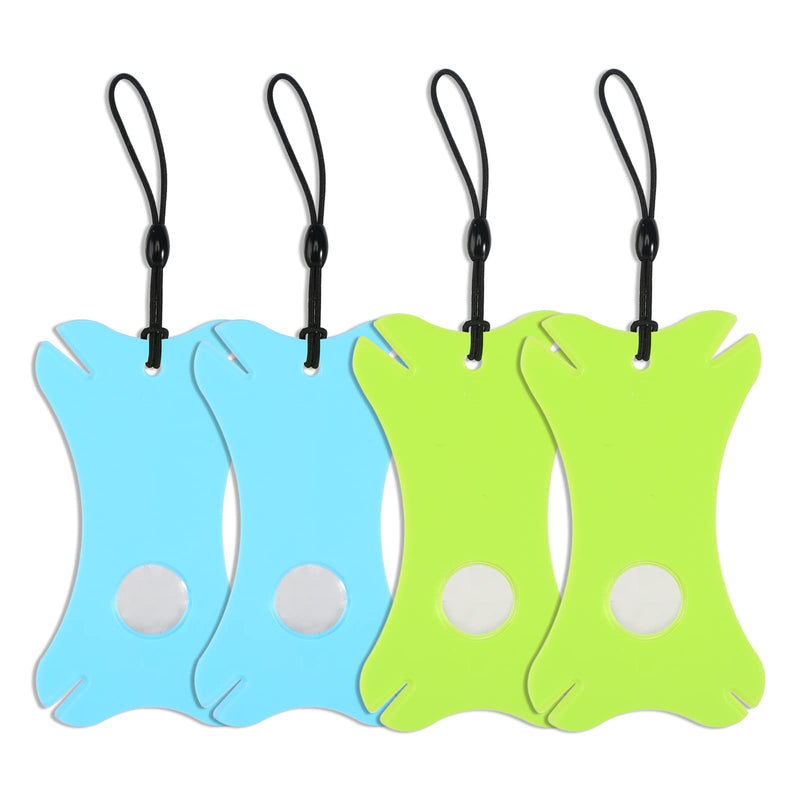 CAINCAY tick card with magnifying glass, 4 pieces of tick cards for ticks, tick card for children, tick card for people, children, dogs, cats - BeesActive Australia
