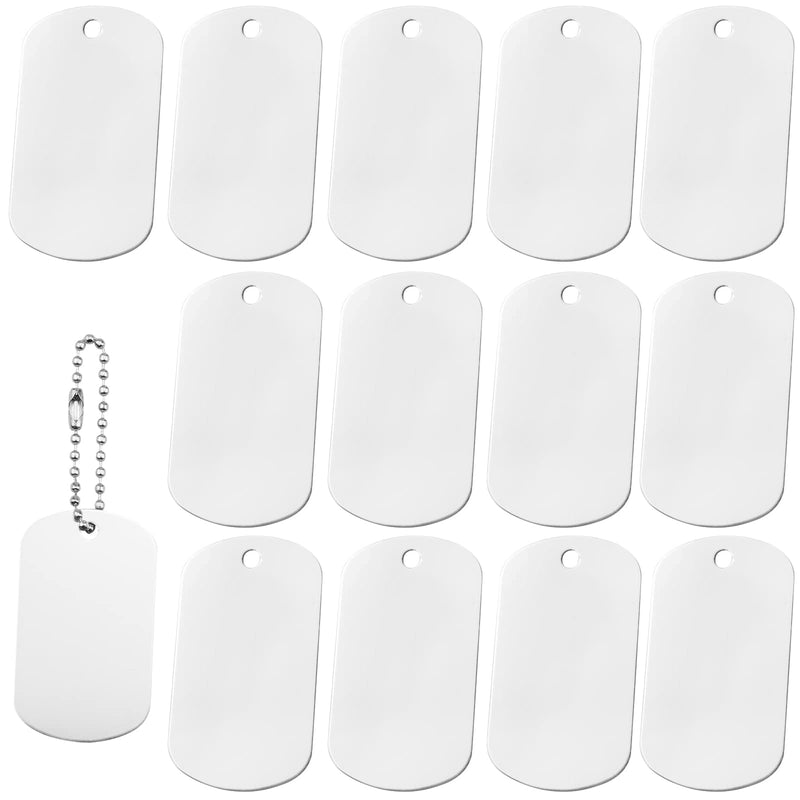 YapitHome Blank dog tags silver - BeesActive Australia