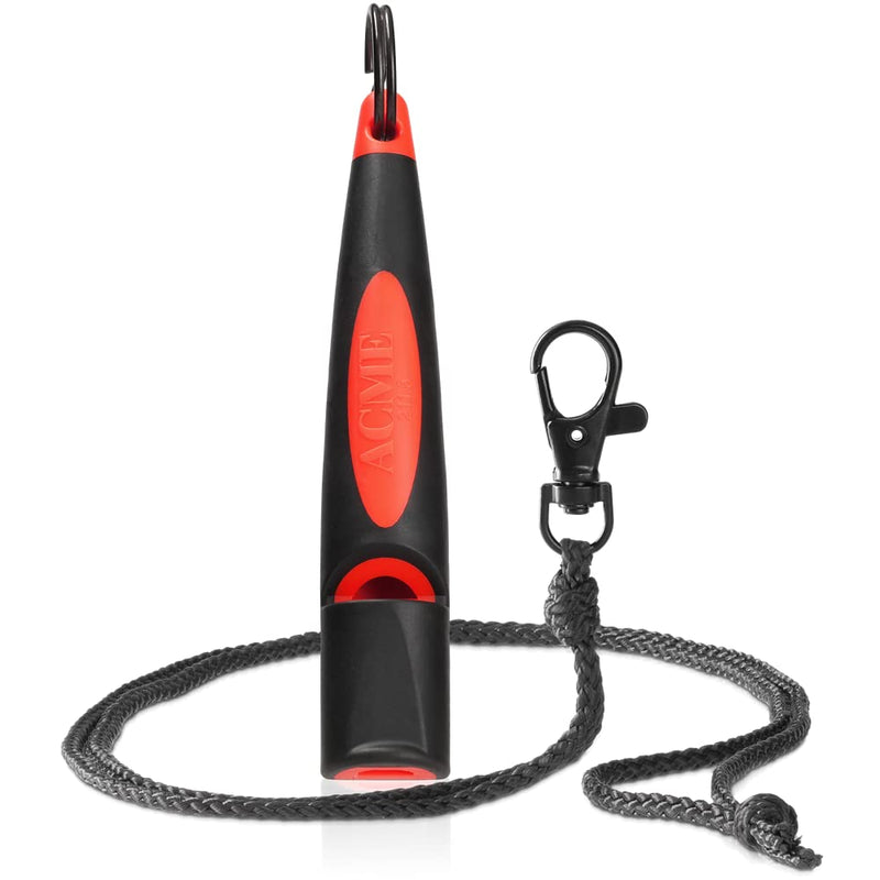 ACME dog whistle No. 211.5 (Update 2023) with FREE pipe tape in matt black | Alpha | Ideal for recall | Long range | Frequency standardized (Black/DG Orange) Black/DG Orange - BeesActive Australia