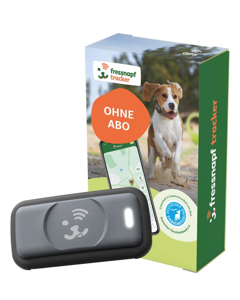 Fressnapf GPS tracker for dogs - 2nd generation - without subscription - tracking without distance limits - activity tracking - health function - dog-friendly design (without personalization) without personalization - BeesActive Australia