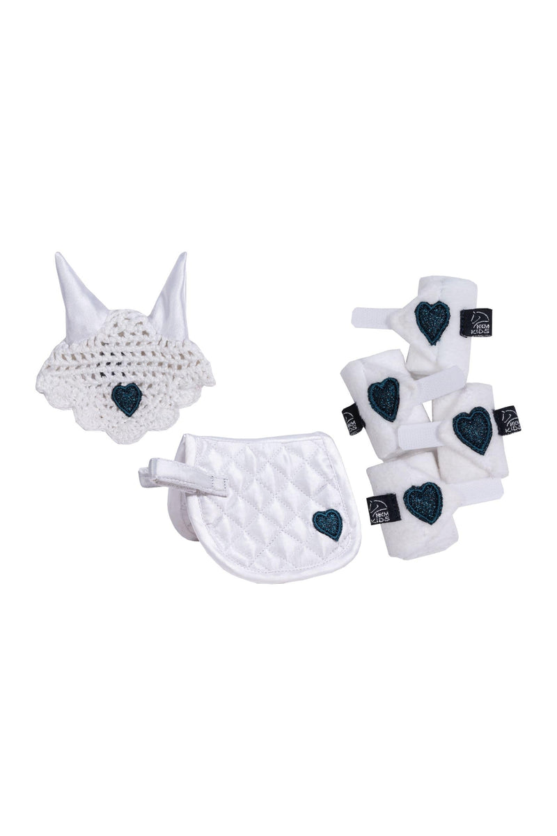 HKM Cuddle Pony Tournament Set One Size White/Red - BeesActive Australia