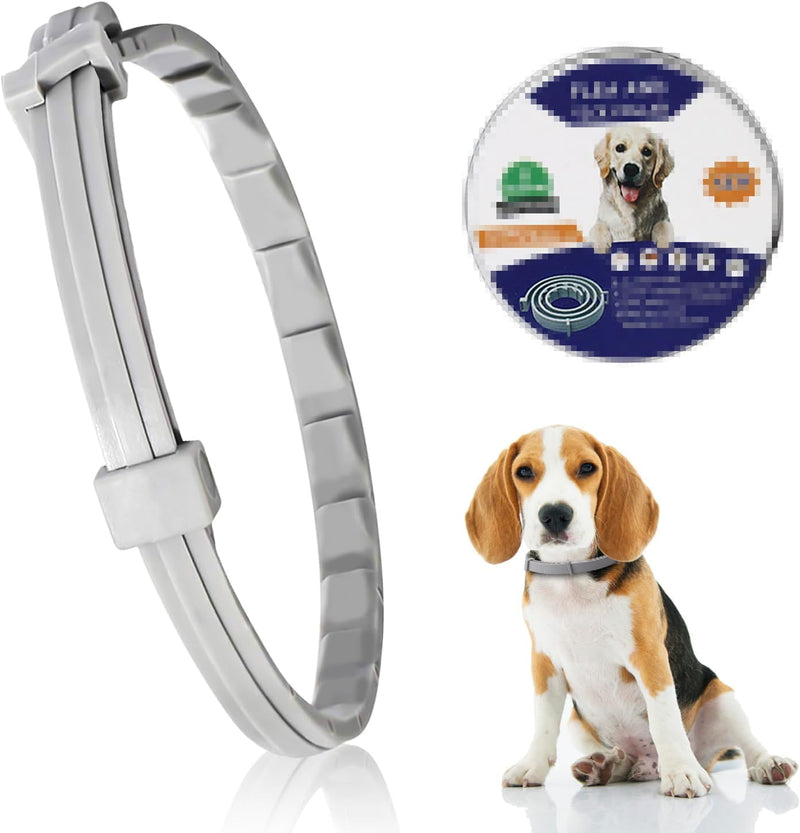 Adjustable tick and flea protection collar dog, flea and tick collar for dogs, natural tick protection, length: 63cm, for small, medium and large pets - BeesActive Australia