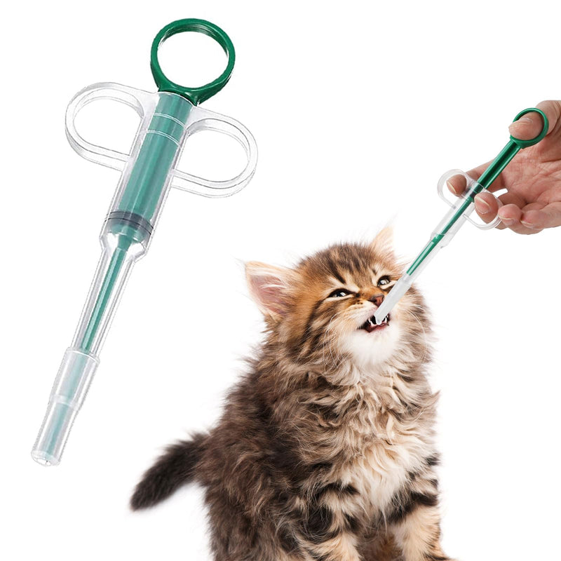Tablet Feeder Tablet Divider Pet Medication Syringe Reusable Pet Pusher Syringe Tablet Dispenser for Cats Small Dogs - BeesActive Australia
