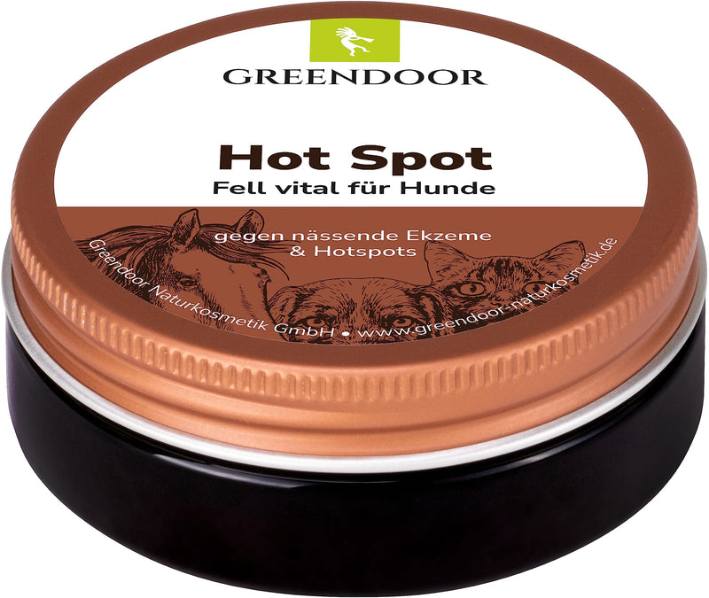 GREENDOOR Hot Spot Balm 50ml, fur vital dog, for pinpoint inflammation, relief of itching, regeneration of the skin - BeesActive Australia