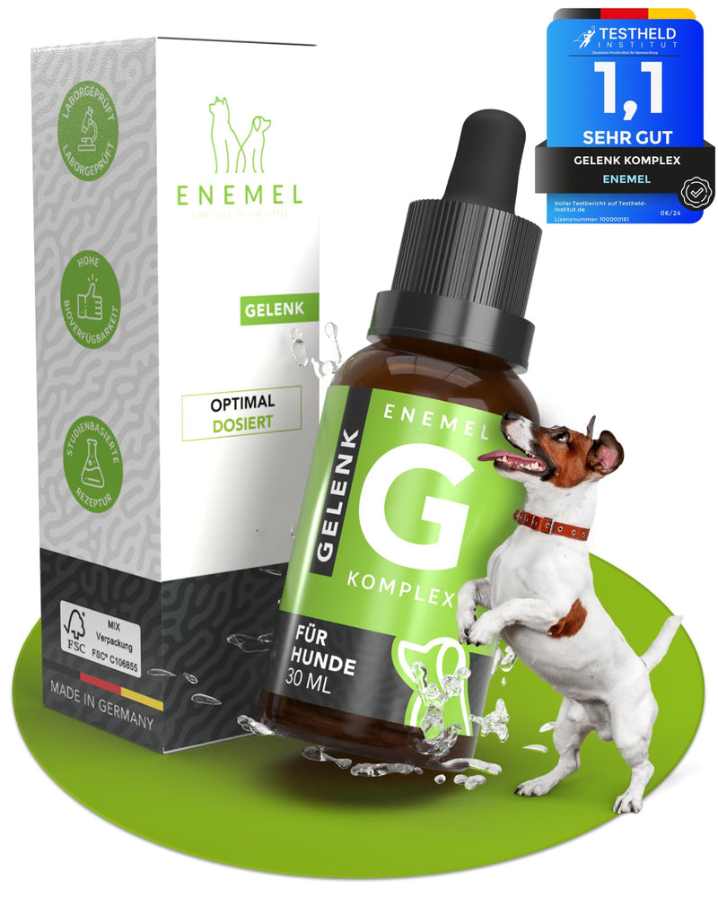 ENEMEL® joint complex for dogs [30ml] | Innovation through drops | Joint complex dog | Made in Germany 30ml - BeesActive Australia