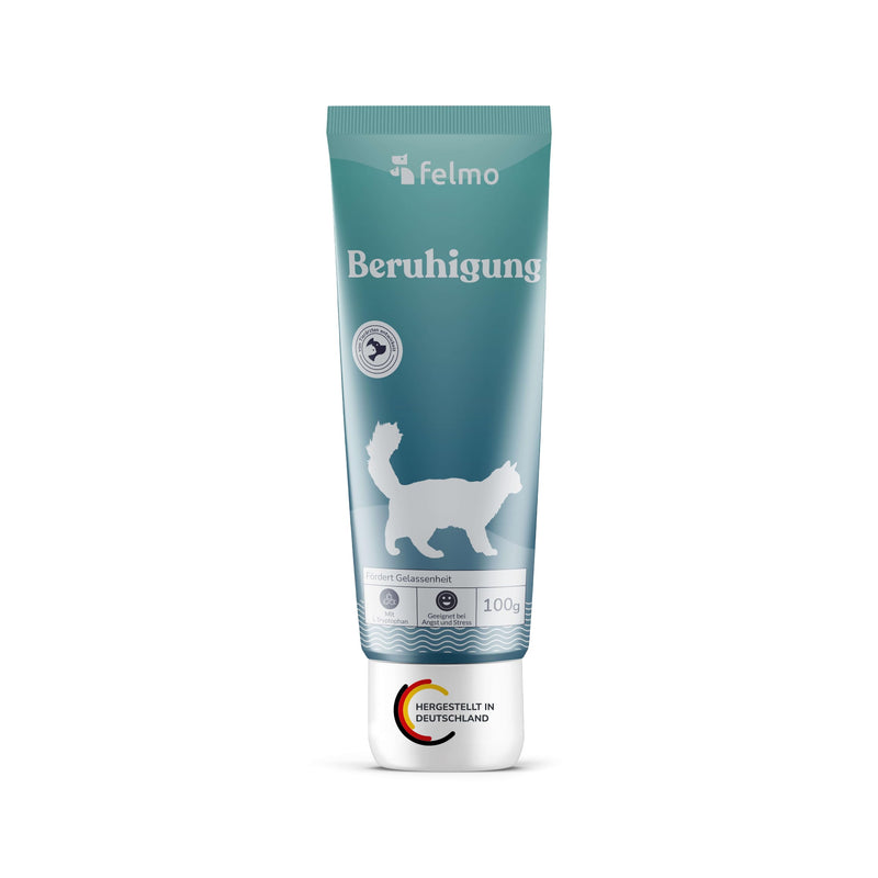 felmo calming paste for cats (100g) for stress, anxiety and inner restlessness, the feel-good paste promotes calm and relieves tension in your cat - lactose-free, without added sugar - BeesActive Australia