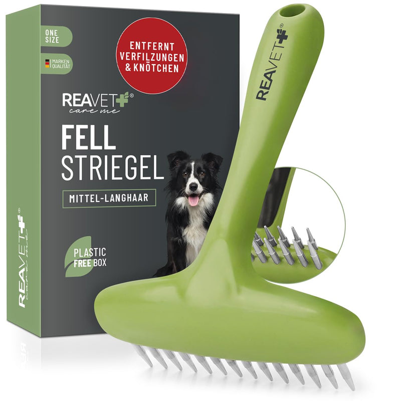 ReaVET dog comb, fur detangler, detangler for long-haired dogs - BeesActive Australia