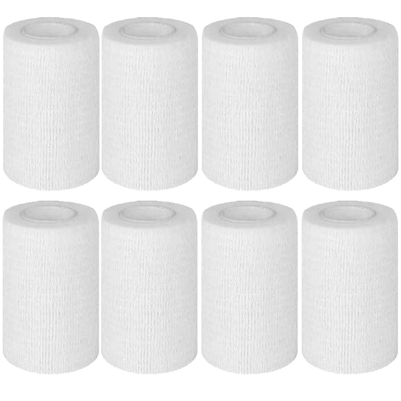 Self-adhesive bandage, 8 rolls x 7.5 cm x 4.5 m plaster roll bandage material, elastic bandage fixing bandage adhesive bandage self-adhesive - BeesActive Australia