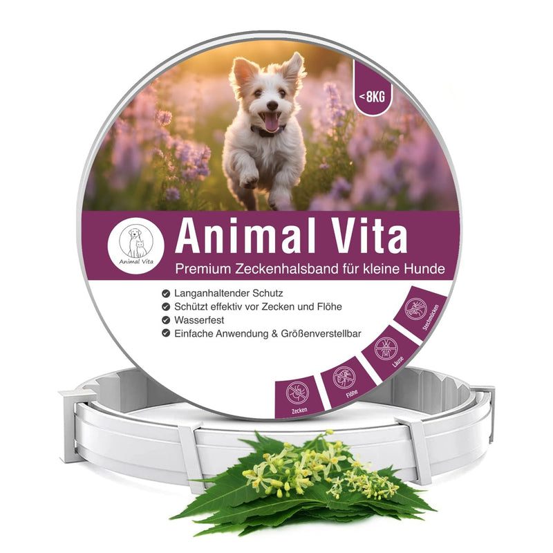 Animal Vita® Premium tick collar for small dogs - reliable protection against ticks [waterproof and size-adjustable] up to 8 months of tick protection for dogs - BeesActive Australia