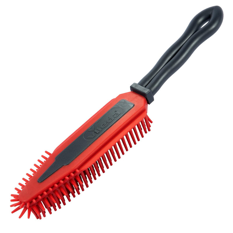 Vileda Pet Pro Electrostatic Brush, Pet Hair Remover for Textile Surfaces, Electrostatic Power, Durable Silicone Material, Ideal for Tight Spaces, Ergonomic Design, Washable - BeesActive Australia
