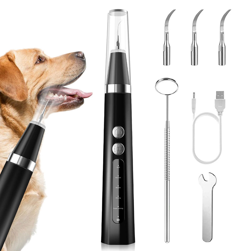 Ultrasonic tartar remover for dogs and cats, tooth cleaner for pets, dog tooth cleaning set, teeth cleaning and cleaning set. Fights tartar, bad breath and gum inflammation - BeesActive Australia
