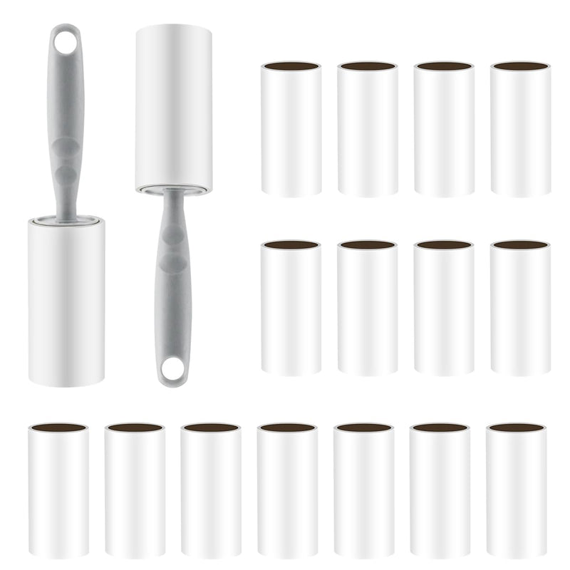 Ortviai 15 rolls of lint rollers with 60 sheets each, lint roller for animal hair clothes with 2 handles, lint roller replacement roll, lint roller, for beds, sofas, clothes, hair, cat hair, dog hair - BeesActive Australia