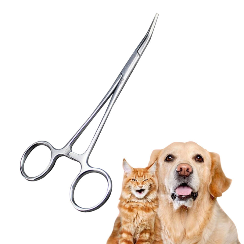 Pet Ear Hair Tweezers, Pet Hair Removal Tongs, Stainless Steel Pet Tweezers, Veterinary Tongs, Pet Hemostatic Tweezers for Cats, Dogs, Rabbits - BeesActive Australia