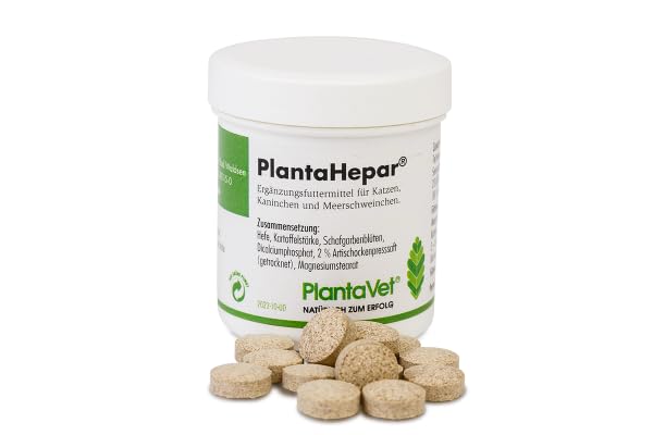 Plantavet PlantaHepar 200 mg | 60 tablets | Supplementary feed for small animals | May help support pancreatic and liver metabolism | With licorice root - BeesActive Australia