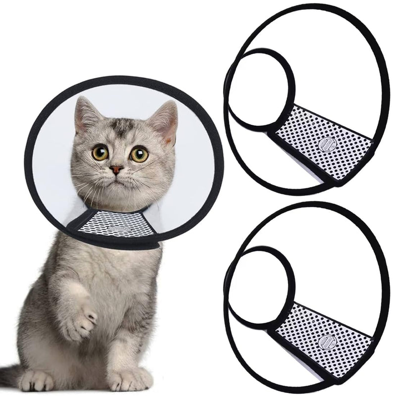 WeddHuis Pets Plastic Elizabethan Neck Brace for Pets, Soft Cat Protective Collar, Suitable for Kittens and Puppies - BeesActive Australia