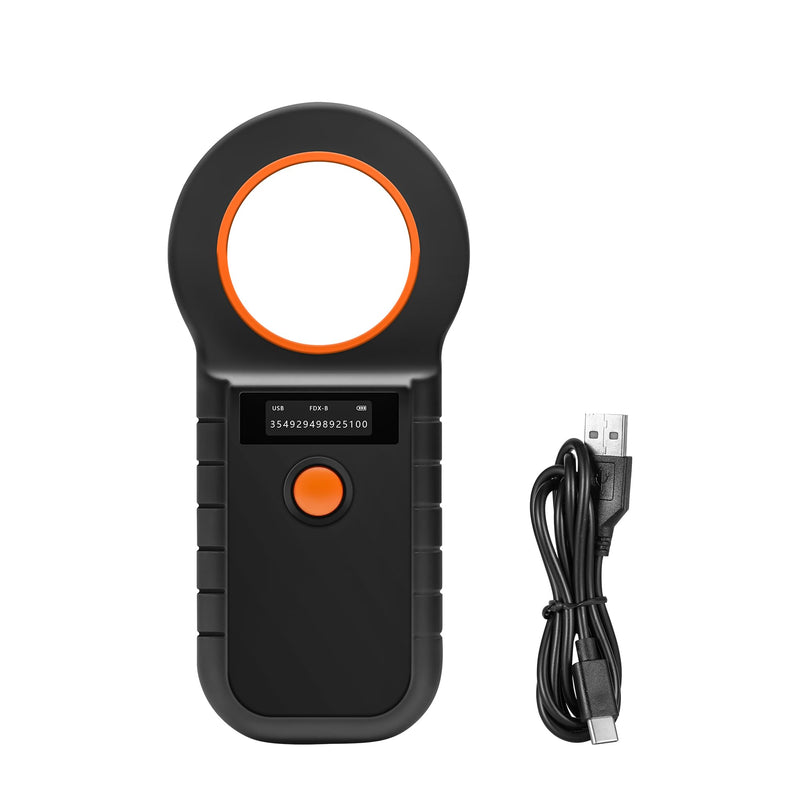 GBformat Pet Microchip Scanner OLED Chip Reader for Dogs Rechargeable USB Animal Chip Reader Chip Reader Pet Chip ID Scanner for Pets - BeesActive Australia