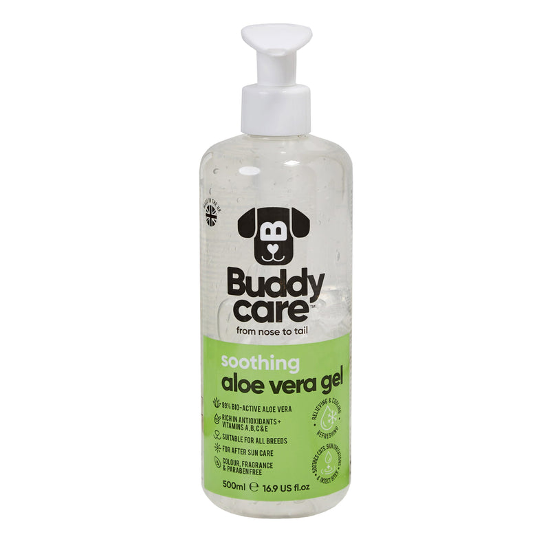 Buddycare Soothing Aloe Vera Gel for Dogs (500ml) - BeesActive Australia
