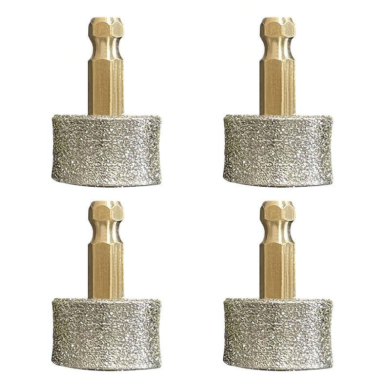 HAPPOW Pack of 4 Replacement Heads for Claw Grinders, Pet Nail Grinder Replacement Heads, Professional Claw Grinding Wheel for Dogs Claw Grinder, Compatible with Casfuy Claw Grinder (Flat Heads) 60 Grit - BeesActive Australia