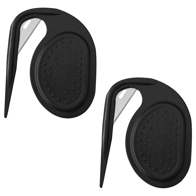 Pack of 2 Knotting Comb for Cats and Dogs, Pet Knotting Comb, Knot Comb Tool, Detangling Knife Cat, Knot Comb Hair Removal Tool, Pet Detangling Knife with Steel Blade (Black) Black - BeesActive Australia