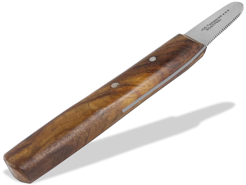 Trimming knife for the ears of dogs and cats with very fine teeth. For erect ears, head, paws, fur care. Small version fur knife dog scissors knife comb - BeesActive Australia