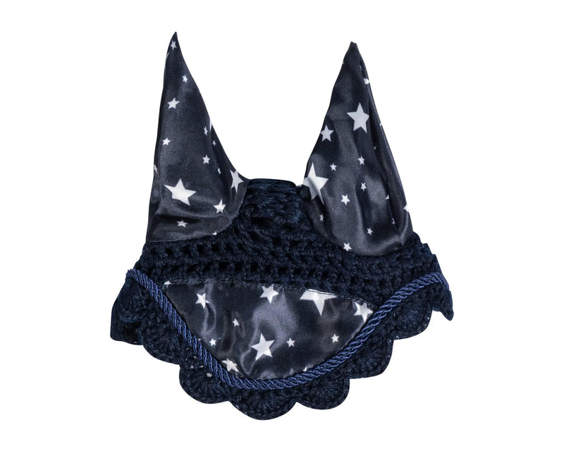 HKM Hobby Horsing - Fly hood for Stekenpferd - star print - BeesActive Australia