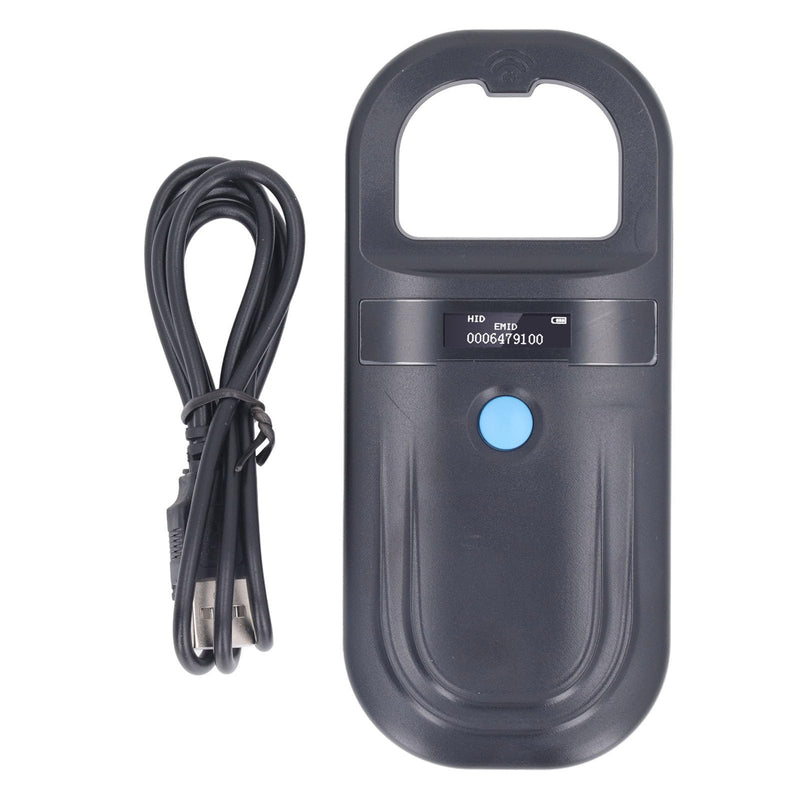 Pet Microchip Scanner 134.2kHz Animal ID Reader Built-in Buzzer USB Charging Animal Chip Pet Tag Chip Scanner Chip Reader for Dogs - BeesActive Australia