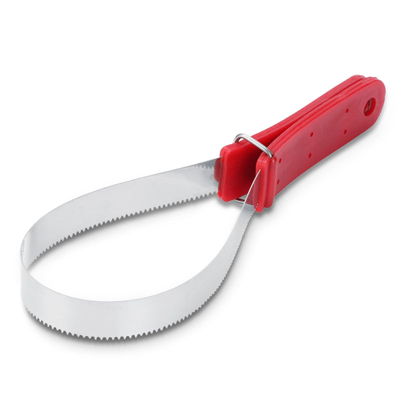Frdhee Metal Dog/Horse Welding Knife Welding Knife for Horses Welding Knife with Prongs Stainless Steel Shedder Scraper Tool Double Sided Blade for Cleaning Dirt and Loose Hair - BeesActive Australia