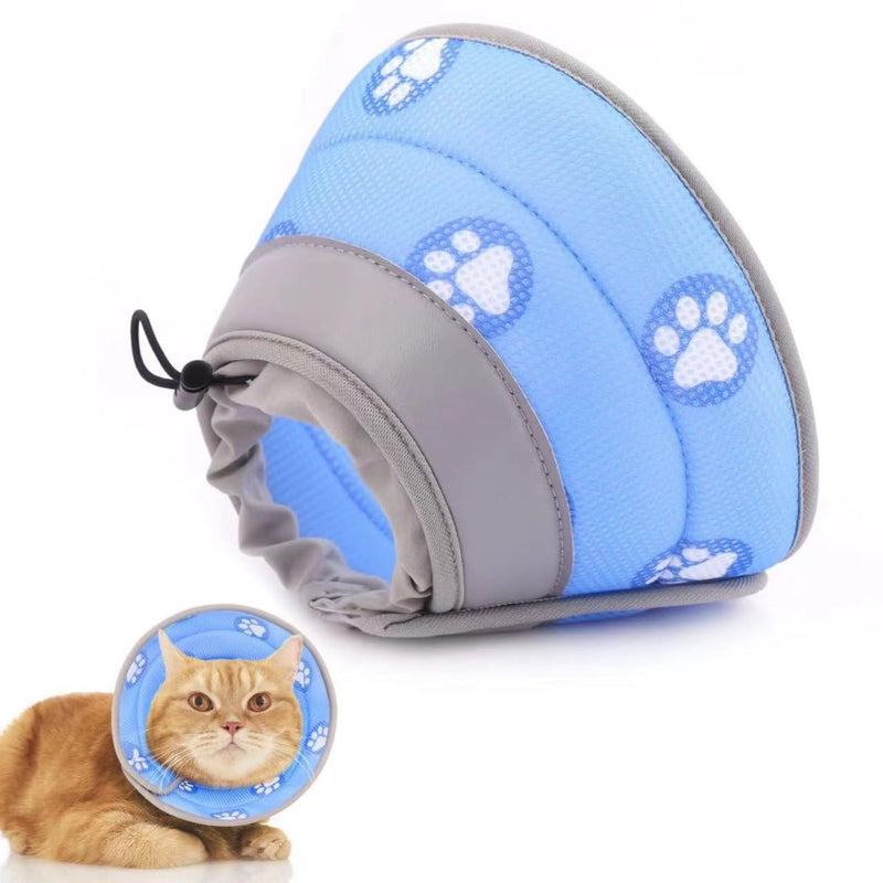 Cat collar, cat collar, collapsible soft protective collar cat collar, cat collar for operations and after injuries, cat collar to prevent wound leakage - BeesActive Australia
