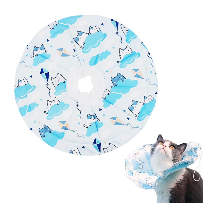Protective collar soft soft collar cat collar for cats leak protection for cats adjustable protective collar for cats after injury surgery (size S) is 12-25 cm - BeesActive Australia