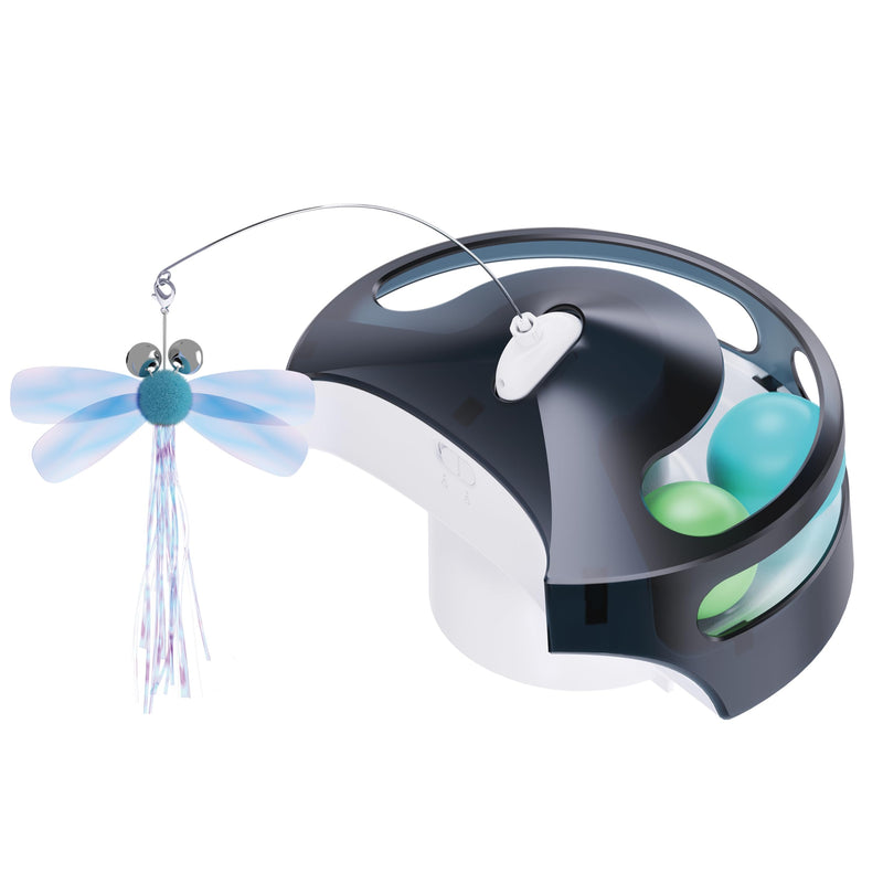 Enabot EBO ROLA Interactive Module for ROLA PetPal Cat Camera: Rolling Balls, Neckstock, Remote App Control, Used with Rola Petpal Smart Robot - BeesActive Australia