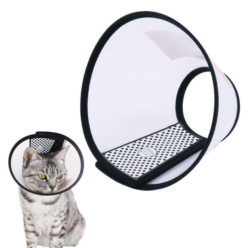 VAEIORP 1 Neck Collar for Pets Pets Plastic Elizabethan Plastic Elizabethan Collar Soft Cat Protective Collar Lightweight Elizabethan Collar for Kittens Puppies XS 15-18CM - BeesActive Australia